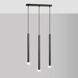 mini: Lampa wisząca SELTER 3 nowoczesna czarna G9 8W LED (8)