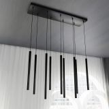 mini: Lampa wisząca SELTER 9 nowoczesna czarna G9 8W LED (2)