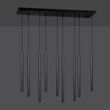 mini: Lampa wisząca SELTER 9 nowoczesna czarna G9 8W LED (7)