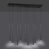 mini: Lampa wisząca SELTER 9 nowoczesna czarna G9 8W LED (8)