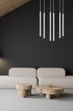 mini: Lampa wisząca SELTER nowoczesna biała G9 8W LED (6)