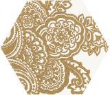 Dekor Shiny Lines B Gold Mat 19,8x17,1 Paradyż My Way