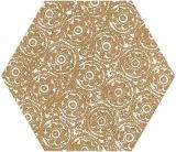 Dekor Shiny Lines F Gold Mat 19,8x17,1 Paradyż My Way