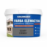 Farba Elewacyjna Polimerowo-Silikonowa Szary Ciemny 2,5l Goldmurit