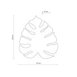 mini: MONSTERA BEIGE KINKIET 3XG9 (8)