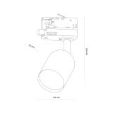mini: TRACER TRÓJOBWODOWY  WHITE 1 GU10 (3)
