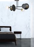 mini: Lampa sufitowa MINERVA nowoczesna czarna E27 15W LED (2)