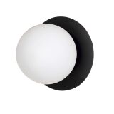 mini: Kinkiet MINERVA nowoczesny czarny E14 10W LED (1)