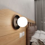 mini: Kinkiet MINERVA nowoczesny czarny E14 10W LED (2)