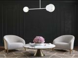 mini: Lampa sufitowa MINERVA nowoczesna biała E27 15W LED (3)