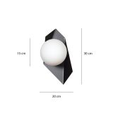 mini: Lampa wisząca DRIFTON nowoczesna czarna E14 10W LED (8)