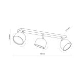 mini: ALTEA BLACK LAMPA SUFITOWA 3+Ĺ»ARĂ“WKI (5)
