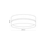 mini: LINOBIANCO LAMPA SUFITOWA 4  450 (4)