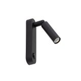 ENZO LONG BLACK KINKIET 1