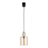 mini: SIERRA GOLD AMBER LAMPA wisząca 1 PĹ (1)