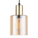 mini: SIERRA GOLD AMBER LAMPA wisząca 1 PĹ (2)
