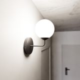 mini: Kinkiet PREGOS nowoczesny czarny E14 10W LED (2)