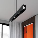 mini: Lampa wisząca GENTOR nowoczesna czarna E27 15W LED (7)