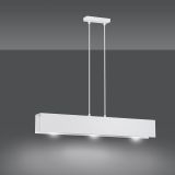mini: Lampa wisząca GENTOR nowoczesna biała E27 15W LED (2)