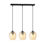 mini: Lampa wisząca ISTAR nowoczesna czarna E27 15W LED (1)