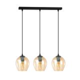 mini: Lampa wisząca ISTAR nowoczesna czarna E27 15W LED (2)