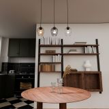 mini: Lampa wisząca ISTAR nowoczesna czarna E27 15W LED (6)