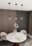 mini: Lampa wisząca ISTAR nowoczesna czarna E27 15W LED (3)