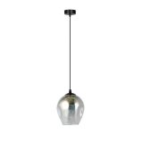 mini: Lampa wisząca ISTAR nowoczesna czarna E27 15W LED (2)