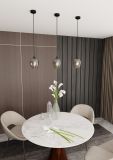 mini: Lampa wisząca ISTAR nowoczesna czarna E27 15W LED (3)
