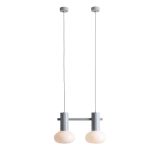 Lampa Wisząca Flo 2 Grey S 7000H22_S Aldex