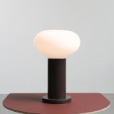 Mała Lampka Stołowa Flo Table Mokka S 7000B28_S Aldex