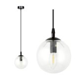 mini: Lampa wisząca COSMO nowoczesna czarna E14 10W LED (2)