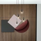 mini: Lampa wisząca COSMO nowoczesna czarna E14 10W LED (5)