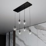 mini: Lampa wisząca COSMO nowoczesna czarna E14 10W LED (5)