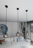 mini: Lampa wisząca COSMO nowoczesna czarna E14 10W LED (4)