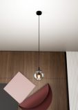 mini: Lampa wisząca COSMO nowoczesna czarna E14 10W LED (5)