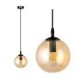 mini: Lampa wisząca COSMO nowoczesna czarna E14 10W LED (2)