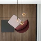mini: Lampa wisząca COSMO nowoczesna czarna E14 10W LED (5)