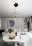 mini: Lampa wisząca COSMO nowoczesna czarna E14 10W LED (3)