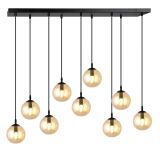mini: Lampa wisząca COSMO nowoczesna czarna E14 10W LED (1)