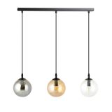 mini: Lampa wisząca COSMO nowoczesna czarna E14 10W LED (2)