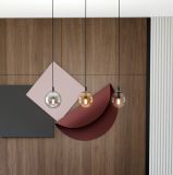 mini: Lampa wisząca COSMO nowoczesna czarna E14 10W LED (5)