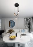 mini: Lampa wisząca COSMO nowoczesna czarna E14 10W LED (3)