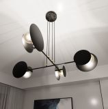 mini: Lampa wisząca IDEA nowoczesna czarna E27 15W LED (4)