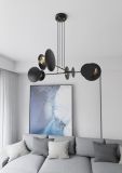 mini: Lampa wisząca IDEA nowoczesna czarna E27 15W LED (6)