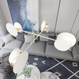 mini: Lampa wisząca IDEA nowoczesna biała E27 15W LED (4)