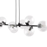mini: Lampa wisząca ROSSI nowoczesna czarna E14 10W LED (8)