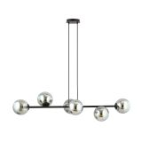 mini: Lampa wisząca ROSSI nowoczesna czarna E14 10W LED (3)