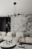 mini: Lampa wisząca ROSSI nowoczesna czarna E14 10W LED (4)