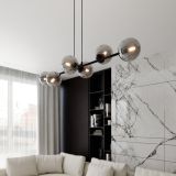 mini: Lampa wisząca ROSSI nowoczesna czarna E14 10W LED (5)